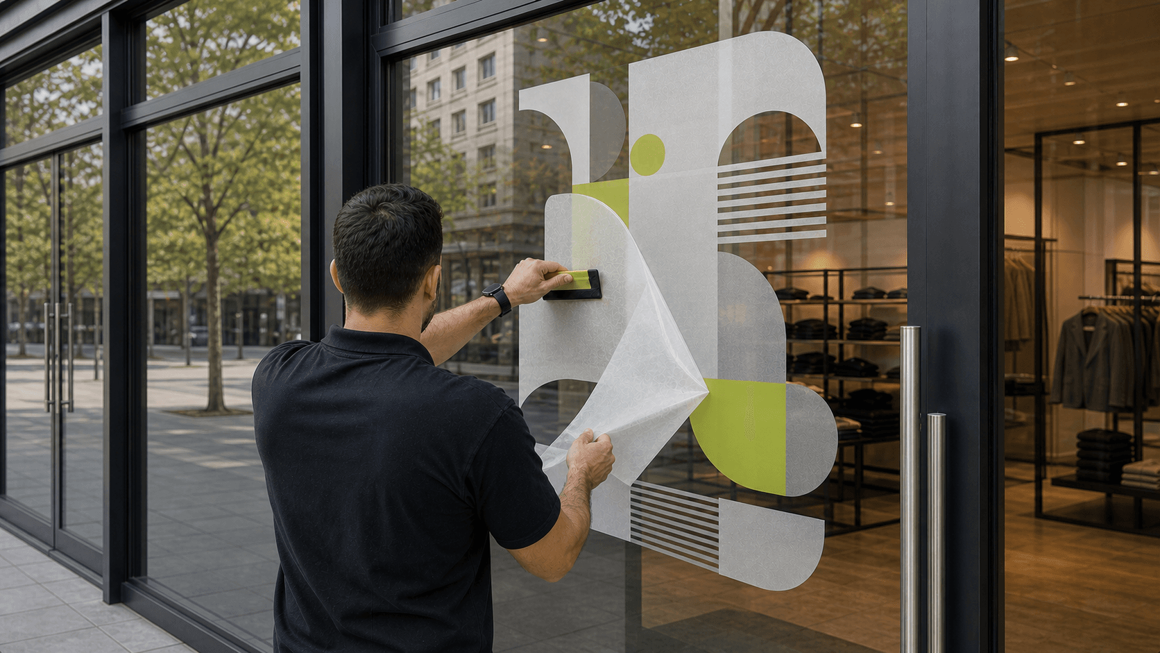 Allestimenti, Vetrofanie e Decorazioni